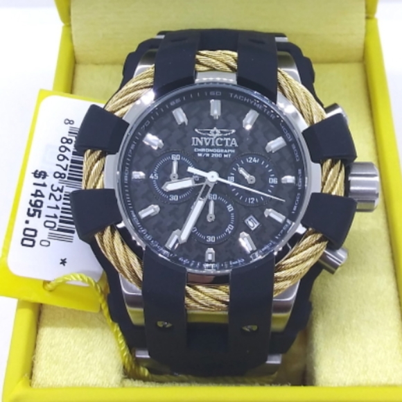FIRM PRICE$1495 NEW INVICTA Bolt Chronograph